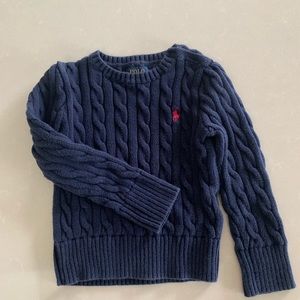 POLO Ralph Lauren sweater navy blue size 3T